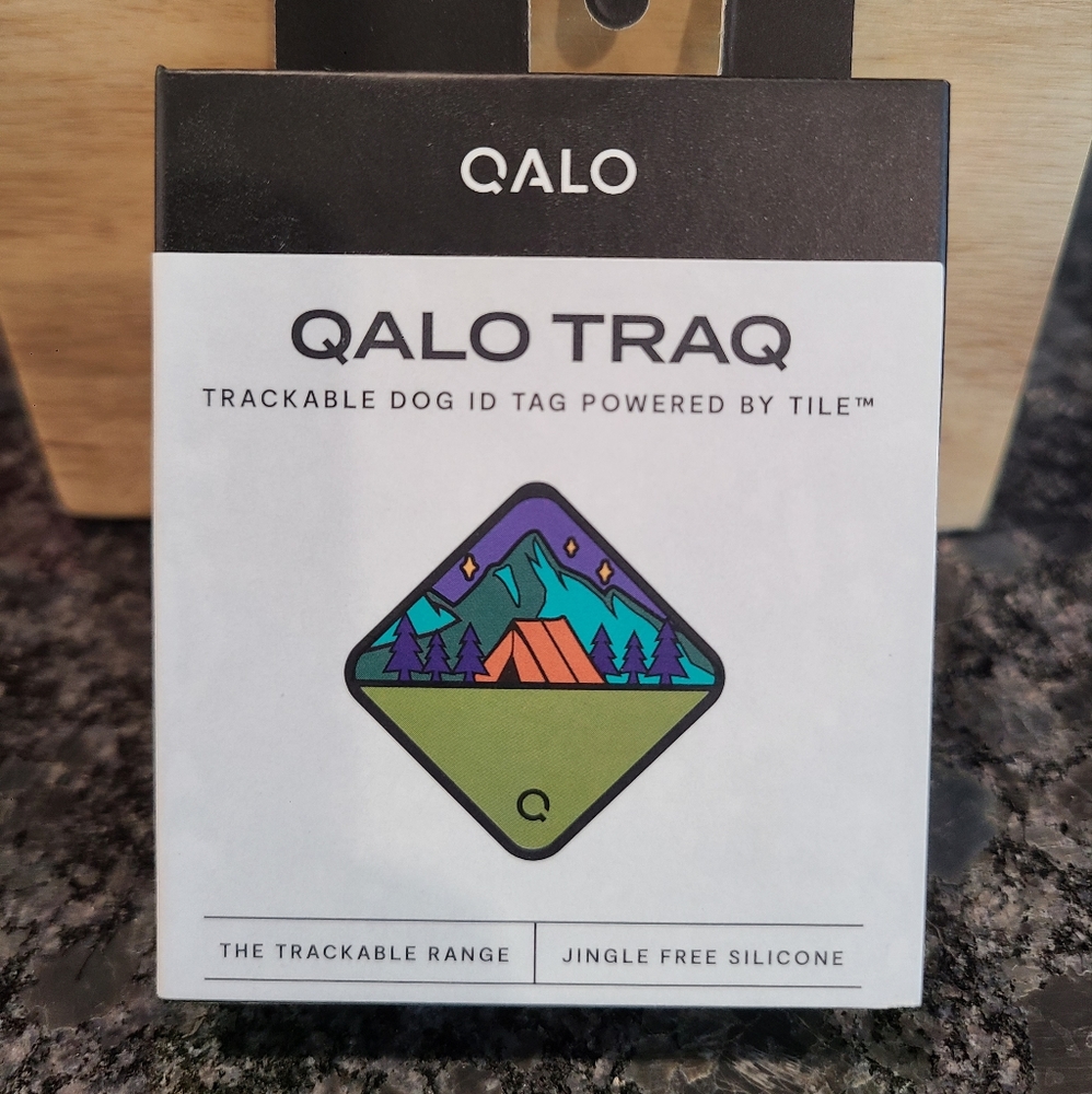 QALO TraQ Base Camp Trackable Dog ID Tag